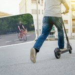Dziecko na hulajnodze po ulicy i wymuszenie - tak dochodzi do wypadków