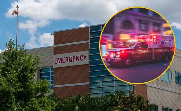 Dziecko spadło z platformy, a potem przejechała je przyczepa