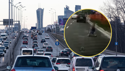 Dziecko wjechało na hulajnodze pod nadjeżdżające auto. O włos od tragedii