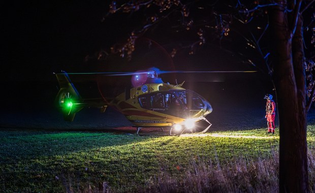 Dziecko wypadło z okna w Wadowicach. Lądował LPR