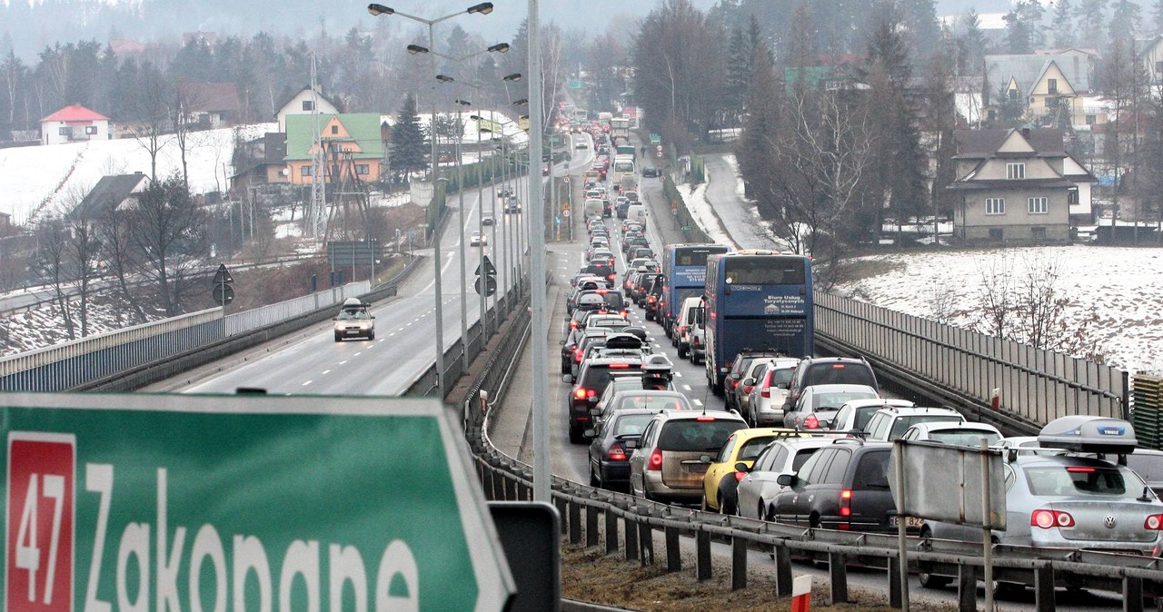 Dzięki przebudowie Zakopianki korki przesuną się bliżej Zakopanego /Marek Podmokly  /Informacja prasowa