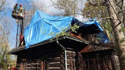 Dzieła uratowane z pożaru w depozycie Muzeum Tatrzańskiego