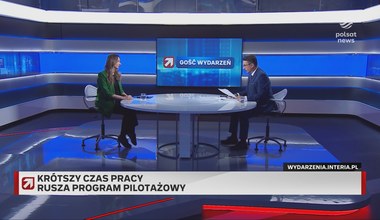 Dziemianowicz-Bąk w "Gościu Wydarzeń": Skrócenie czasu pracy jest koniecznością