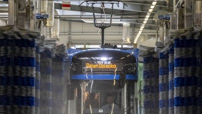 Dzień Dziecka w zajezdni tramwajowej w Podgórzu 