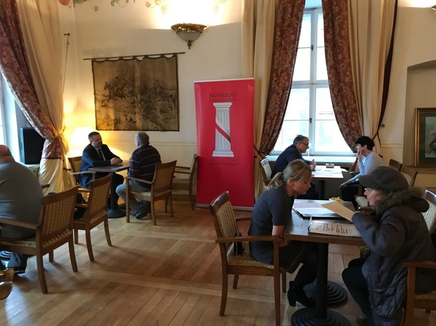 Dzień otwarty notariatu w Krakowie /Marek Wiosło /RMF FM
