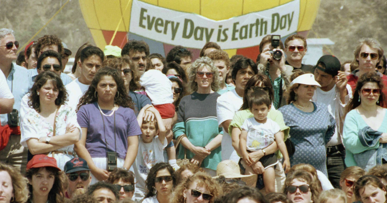 Dzień Ziemi w 1990 r., Santa Monica /JULIEN WARNAND /East News