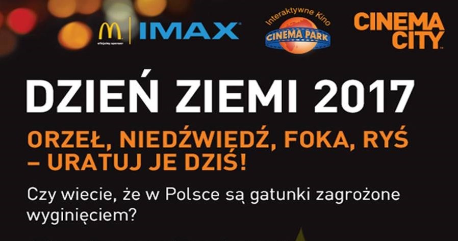 Dzień Ziemi w Cinema City to okazja, aby dzieci dowiedziały się o ochronie gatunków /materiały prasowe