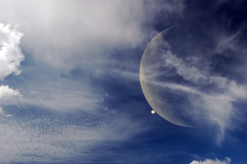 Dzienne zakrycie Wenus przez Księżyc to niezwykłe zjawisko /123RF/PICSEL