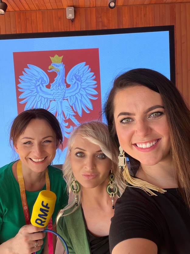 Dziennikarka RMF FM Magdalena Wojtoń, Aneta Larysa Knap i Edyta Gąsior /Zdjęcie udostępnione /