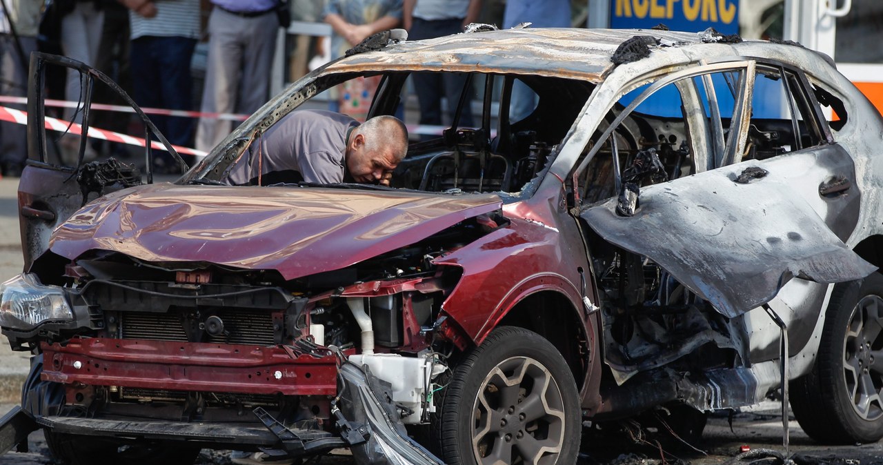 Dziennikarz Paweł Szeremet zginął w zamachu. Samochód, którym jechał, eksplodował w Kijowie 