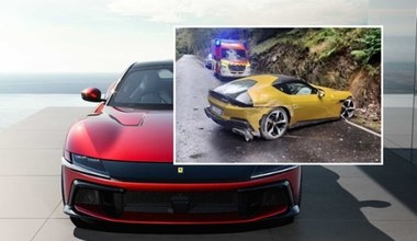 Dziennikarz roztrzaskał nowiutkie Ferrari? Tak się kończą jazdy testowe