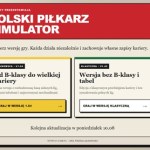 Dziennikarz stworzył zabawną grę piłkarską. Od B-klasy do Ligi Mistrzów
