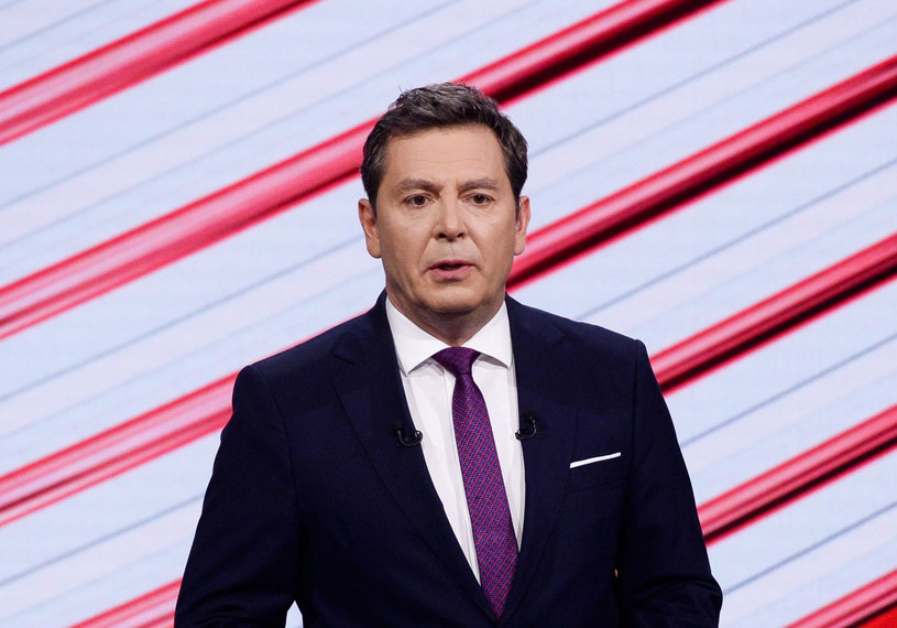 Dziennikarz TVP Michał Adamczyk /Jan Bogacz/TVP /East News