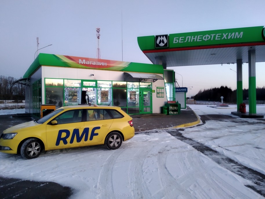 Dziennikarze RMF FM Krzysztof Zasada i Mateusz Chłystun na Białorusi /Krzysztof Zasada /RMF FM