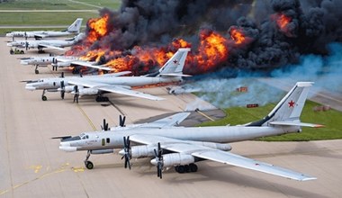 Dziesiątki zniszczonych rosyjskich bombowców i spadek ataków na Ukrainę