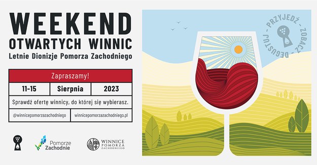 Dziesięć zachodniopomorskich winnic otwiera swoje bramy w długi weekend. /Urząd Marszałkowski Województwa Zachodniopomorskiego /
