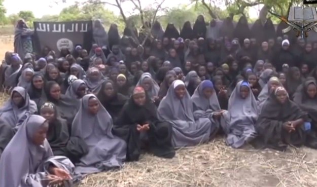 Dziewczęta porwane przez Boko Haram ze szkoły w Nigerii /EyePress /PAP/EPA