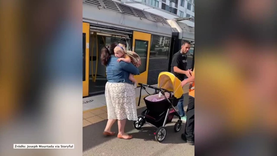 Dziewczynce nic się nie stało /Storyful/x-news