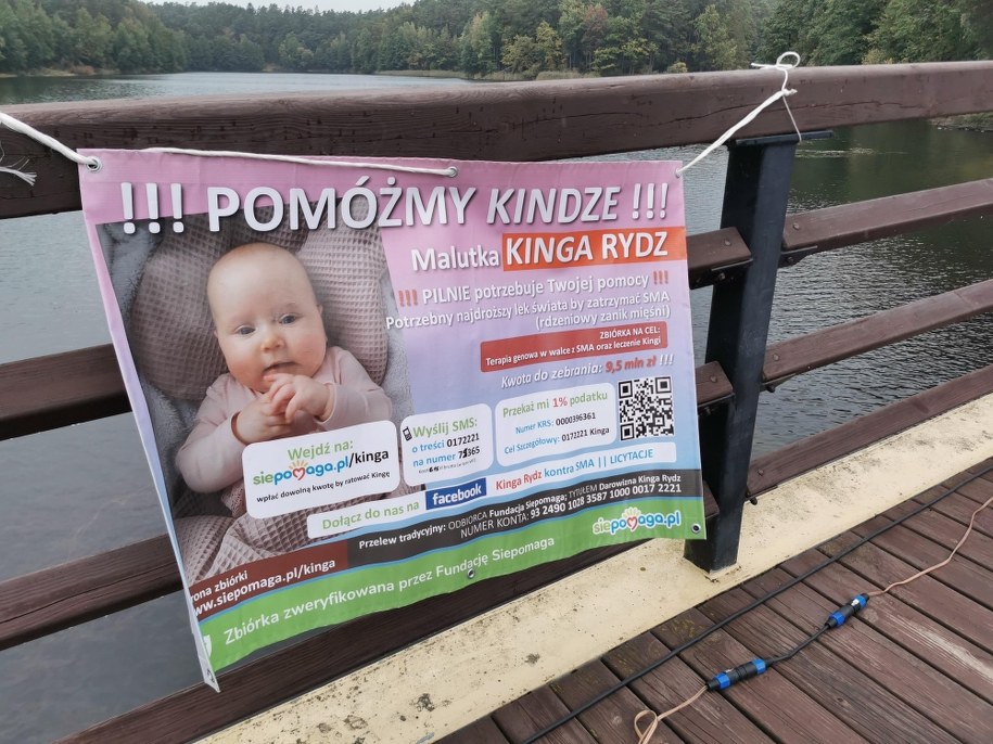 Dziewczynka jest chora na SMA /Piotr Bułakowski /RMF FM