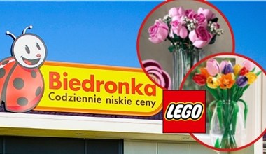 Dziewczyny będą zachwycone! LEGO kwiaty trafiły do Biedronki