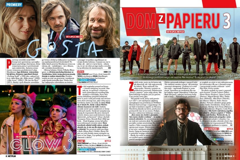 Dziewiąty numer magazynu NETFILM w sprzedazy od 2 lipca /Bauer