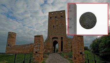 Dziewięciolatek znalazł na zamku skarb sprzed 400 lat
