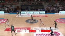 Dziki Warszawa - Orlen Zastal Zielona Góra. Skrót meczu. WIDEO
