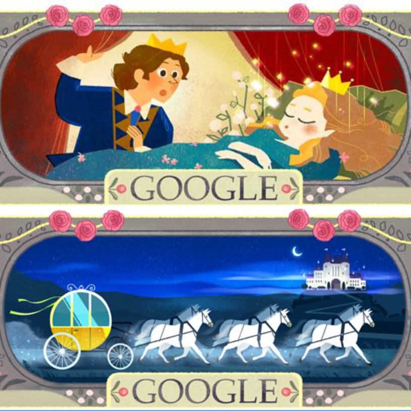 Dziś Google Doodle wspomina Charlesa Perraulta /