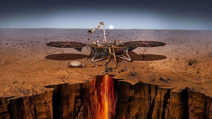 Dziś na Marsie wyląduje sonda InSight wyposażona w polski kret drążący /Geekweek