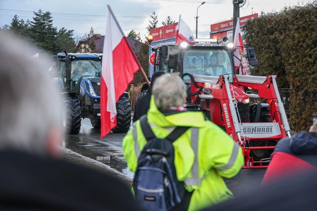 Dziś odbędzie się protest rolników /Szymon Łabiński /PAP