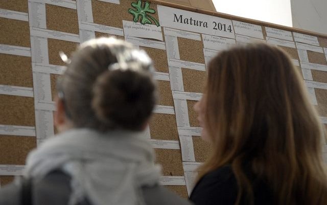 Dziś odbyła się matura z języka niemieckiego /Darek Delmanowicz /PAP