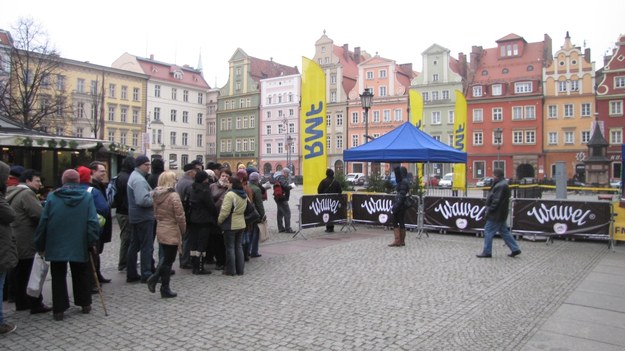 Dziś rozdajemy choinki we Wrocławiu /Jacek Skóra /RMF FM