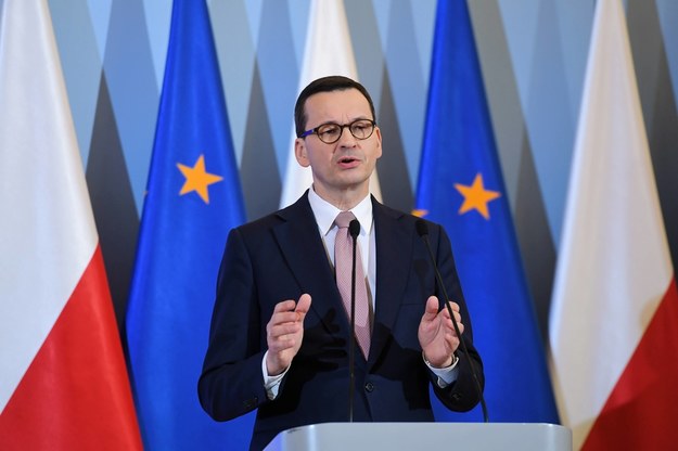 Dziś rząd zaprezentował pakiet antykryzysowy /	Mateusz Morawiecki /PAP