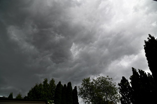 Dziś spodziewane są przelotne opady deszczu. Gdzieniegdzie zagrzmi i mogą zdarzyć się burze / 	Marcin Bielecki    /PAP