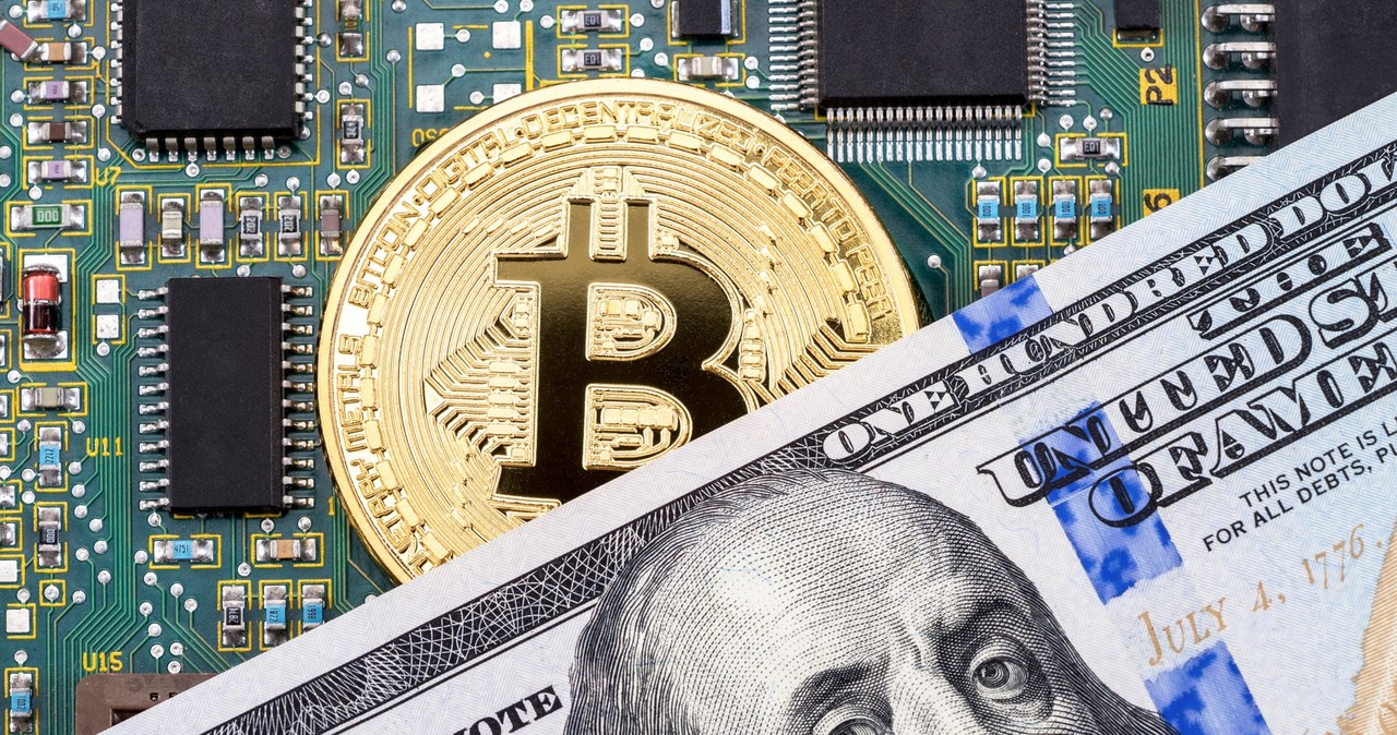 Dzisiejsza cena bitcoina w granicach 47-48 tysięcy dolarów jest dwa razy wyższa niż rok temu /123RF/PICSEL