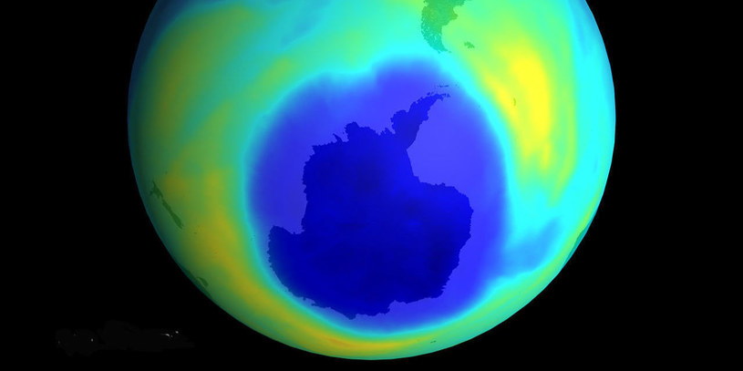 Dziura ozonowa jest coraz mniejsza /materiały prasowe