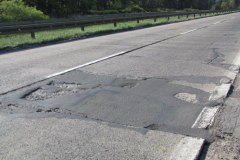 Dziurawe drogi w Zachodniopomorskiem