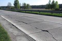 Dziurawe drogi w Zachodniopomorskiem