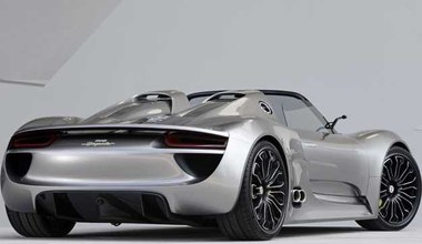 Dziwny test  porsche 918 spyder. Jeździ tylko podwozie?