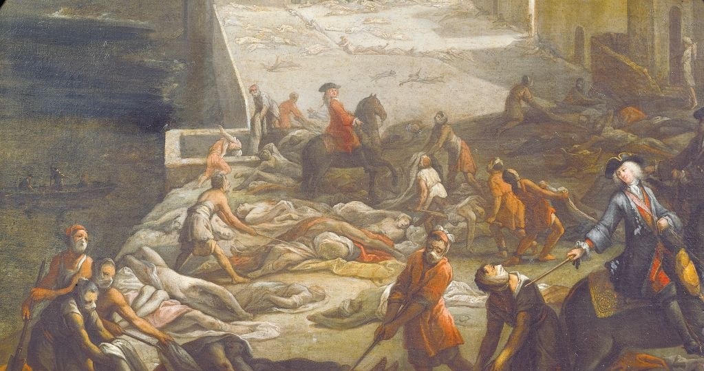 "Dżuma w Marsylii w 1721 r." /Michel Serre /Getty Images