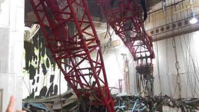 Dźwig przewrócił się na Wielki Meczet w Mekce. Zginęło co najmniej 87 osób