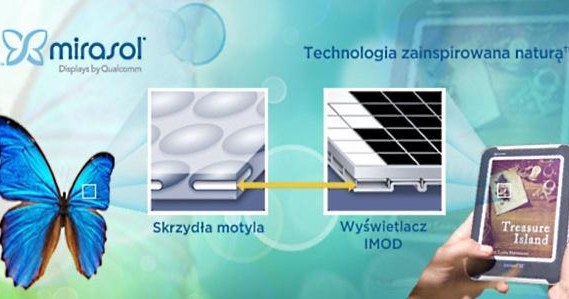 E-czytnik z technologią mirasol /materiały prasowe