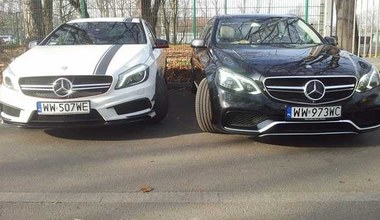 E63 AMG i  A45 AMG. Razem mają prawie 1000 koni!