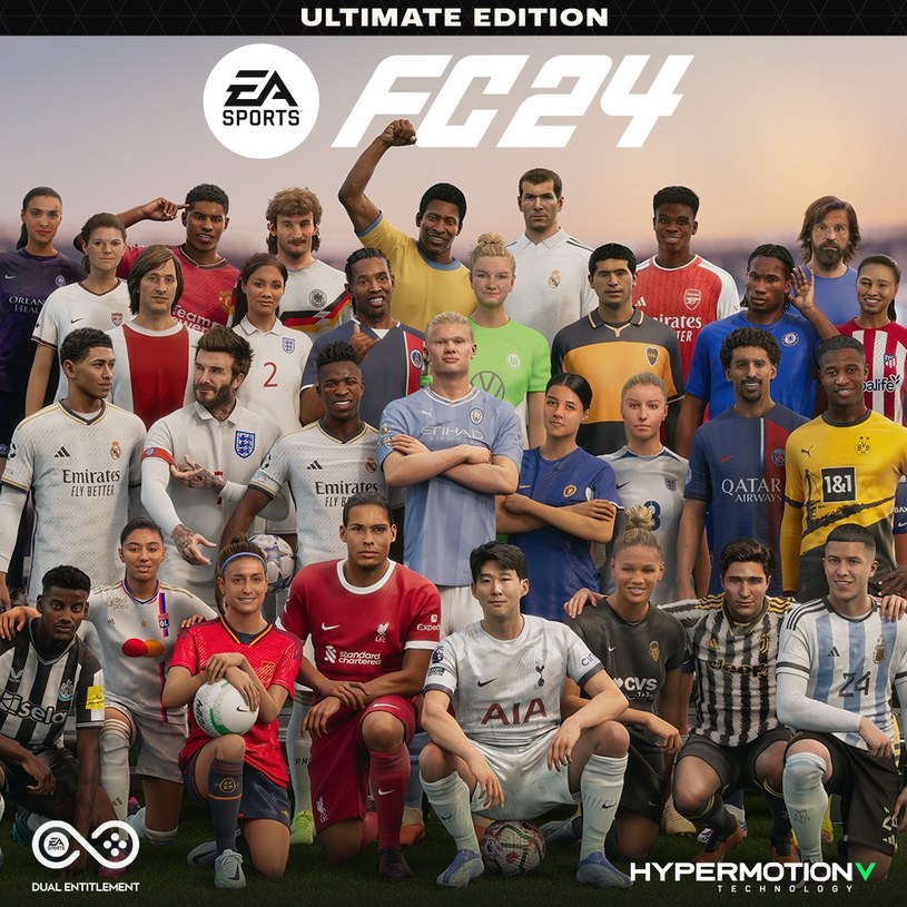 EA Sports FC 24 - okładka edycji Ultimate /materiały prasowe