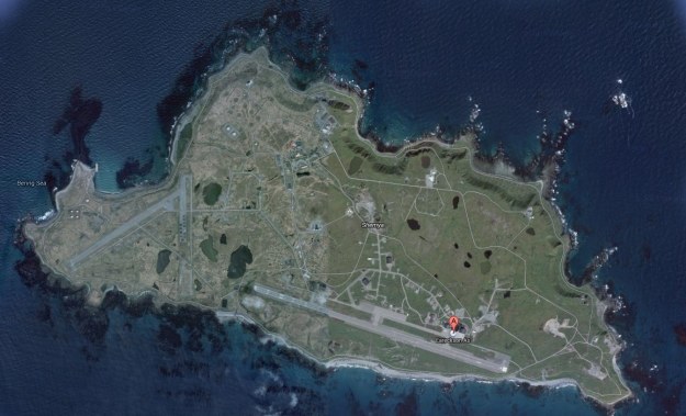 Eareckson Air Station.   Fot. Google Maps /materiały prasowe