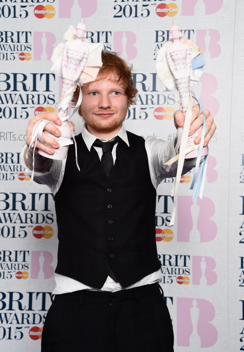 Ed Sheeran był ostatnio na kolacji z Beyonce i Jayem Z /Ian Gavan /Getty Images