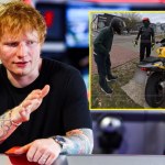 Ed Sheeran jeździł pierwszy raz na motocyklu. Przejażdżka była w Warszawie