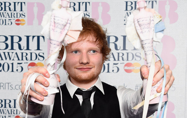 Ed Sheeran ma nowy tatuaż! /Ian Gavan /Getty Images