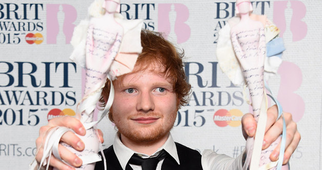 Ed Sheeran ma nowy tatuaż! /Ian Gavan /Getty Images