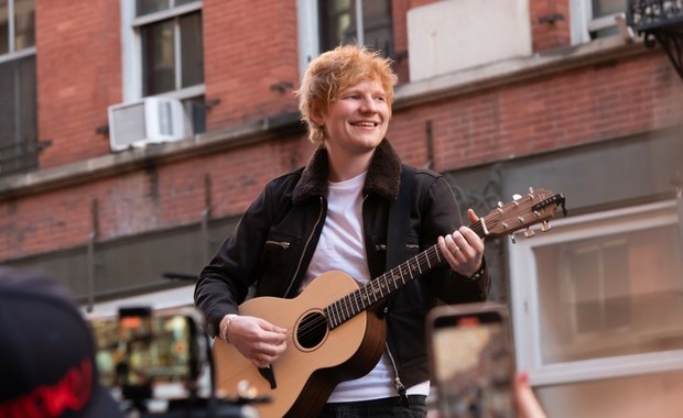 Ed Sheeran na topie. Tuż za nim Taylor Swift i Dua Lipa